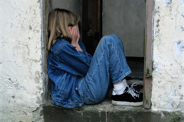 stressed child - Parental Substance Abuse effects