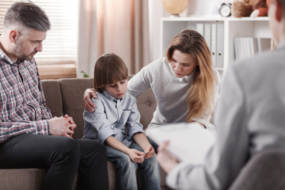 family therapy in dc area - children of alcoholic parents concept